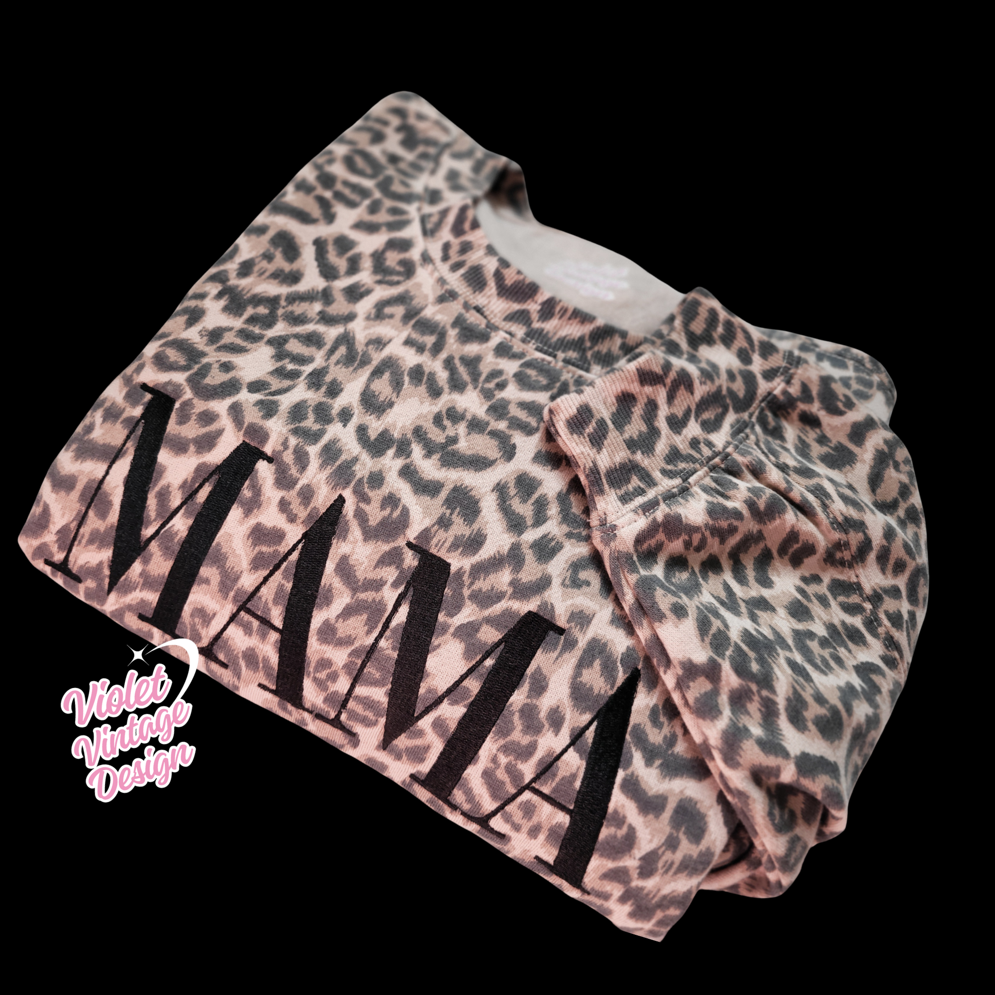 LEOPARD MAMA CREWNECK