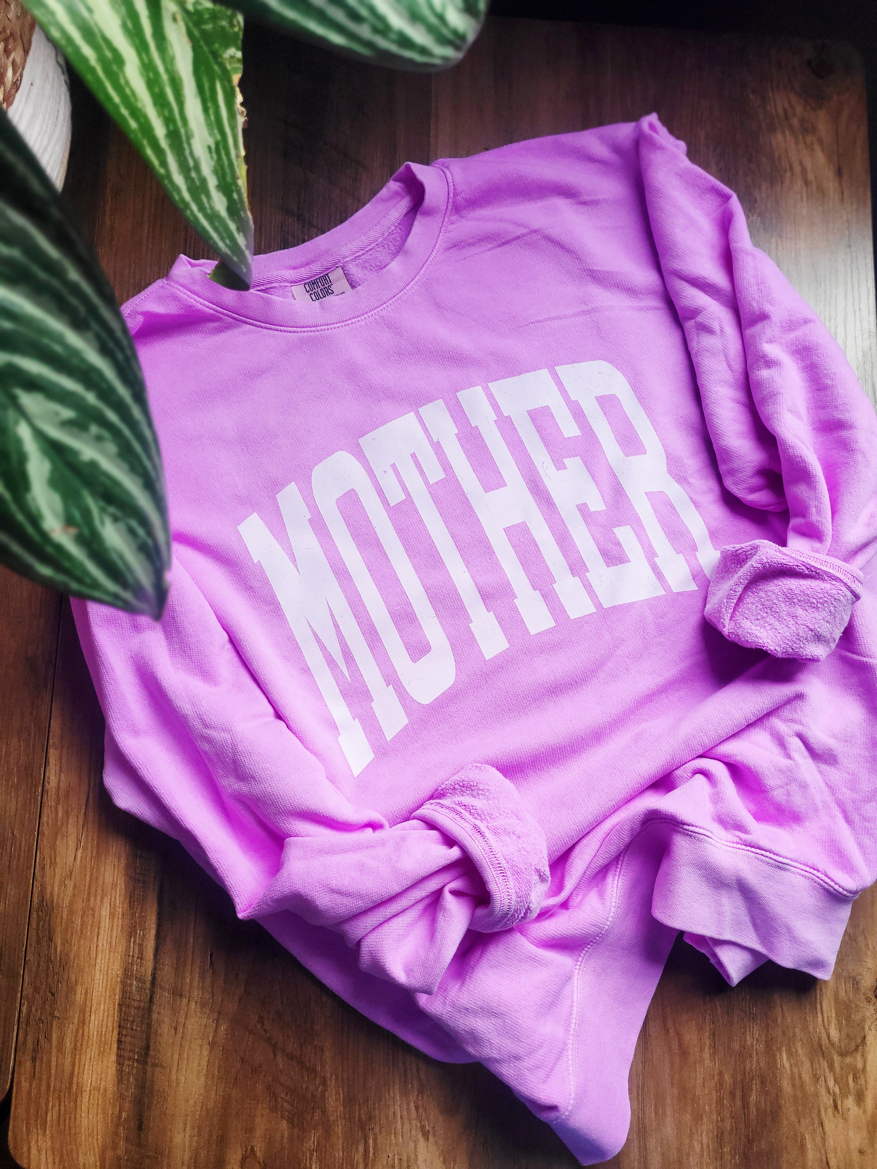 MOTHER - PREMIUM COMFORT COLOUR CREWNECK